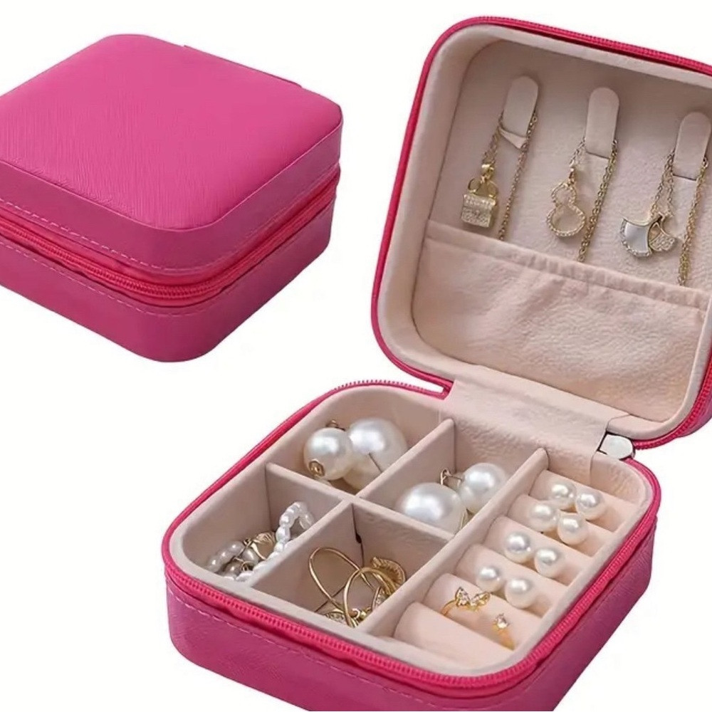 Pink JEWELRY Box & Ring (1 COMPLEMENTARY Random Ring included)